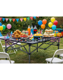 Сгъваема маса за къмпинг риболов и тераса 118х55см